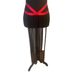 Cute little Belly Dancer/Harem belt with sheer panel. Size small